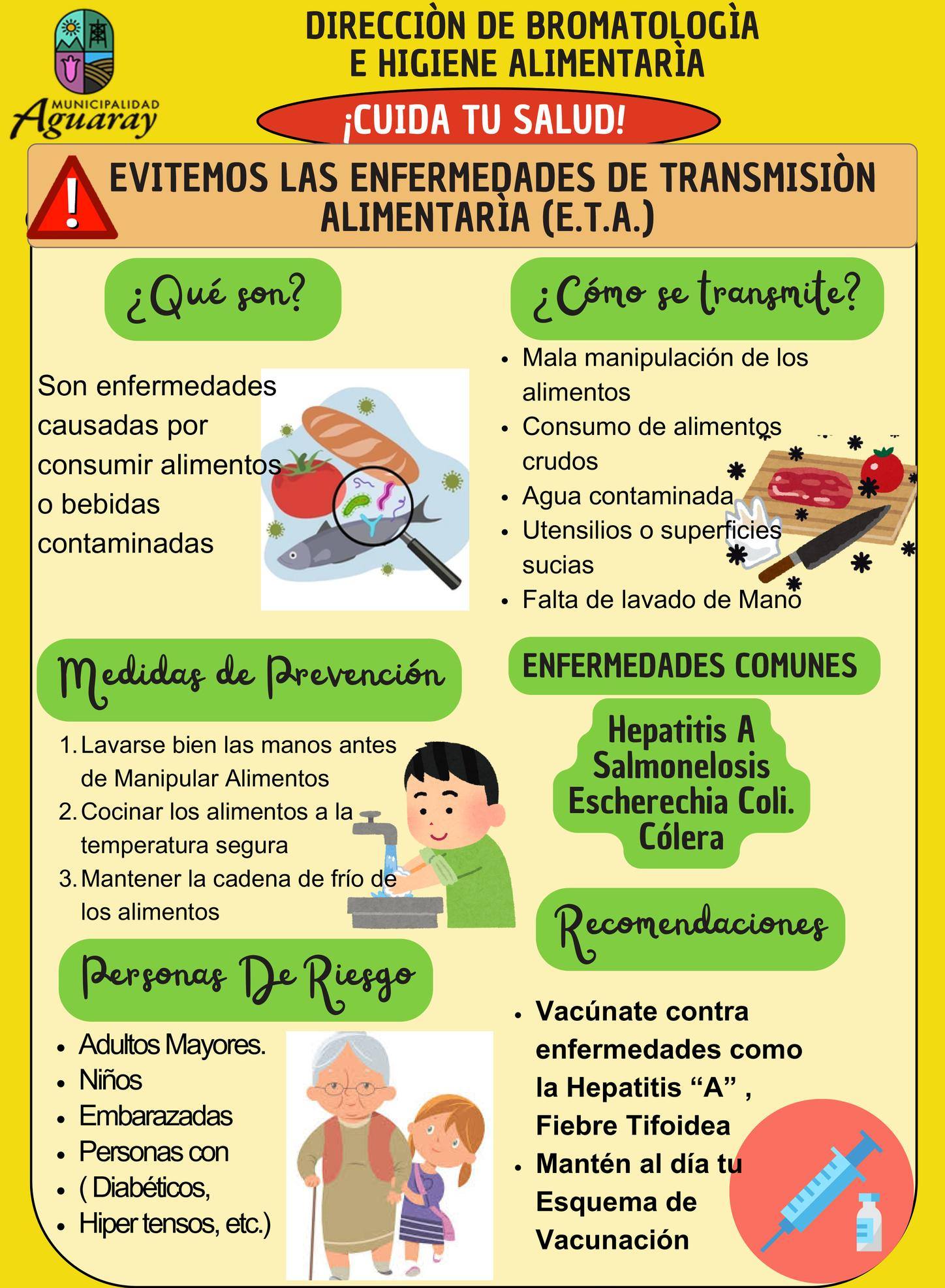 Enfermedades de Transmisión Alimentaria